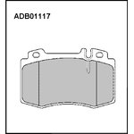 ADB01117, Колодки тормозные дисковые | перед |