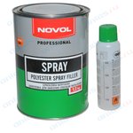Шпатлевка жидкая 1.2кг Novol Spray 1201