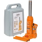 AJB04K, AJ-B-04K_домкрат бутылочный! 4т, в кейсе, min 195мм, max 380мм\