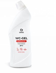 Фото 1/9 125535, Очиститель для сан.узлов Grass WC-Gel Professional 750 мл