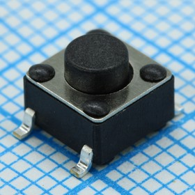 Фото 1/5 IT-1102WA8-160G-G, Кнопка тактильная 6х6х5мм 4 pin smd