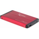 Gembird EE2-U3S-2-R Внешний корпус 2.5" Gembird EE2-U3S-2 , красный, USB 3.0, SATA