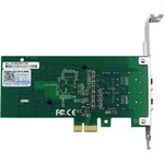 Сетевая карта LR-Link NIC PCIe x1, 2 x 1G SFP , Intel i350 chipset