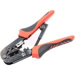 T3852A,Crimp Tool, Ratchet, RJ11, RJ12, RJ45 Modular Plugs
