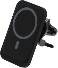 Фото 1/10 Держатель Wiiix CW-39V магнитный беспров.з/у. черный для смартфонов