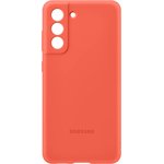 Чехол (клип-кейс) Samsung для Samsung Galaxy S21 FE Silicone Cover розовый ...