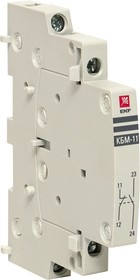 Фото 1/10 Контакт боковой дополнительный КБМ-11 NO+NC для КМ PROxima EKF km-cs-11