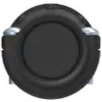 Cable clamp for circular connector, 182663-1
