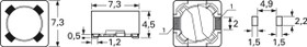 Power choke, SMD, 220 µH, 430 mA, B82472G6224M000