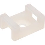 07-2102, Screed mounting platform 22x16x4 mm, white (100 pcs/pack)