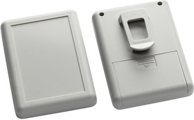 HH-3431-BCG, Battery Enclosures Grabber Style C Plastic Box Gray (4.1 X 3 X 1 In)