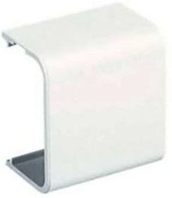 CFX10WH-X, Coupler fitting for use with LD10, LDPH10, and LD2P10 raceway, White, ABS, Length 1.24 in.