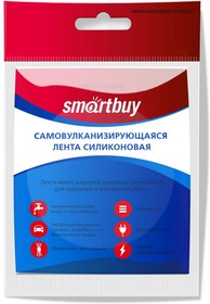 Фото 1/4 Самовулканизирующаяся лента Smartbuy,0,5x25мм, силиконовая, 3 метра, черная (SBE-SFT-25-03-b)
