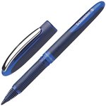 Ручка-роллер SCHNEIDER "One Business", СИНЯЯ, корпус темно-синий, узел 0,8 мм ...