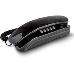 126603, Телефон проводной teXet TX-215 черный
