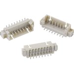 653102124022, WR-WTB Series Straight Surface Mount PCB Header, 2 Contact(s) ...