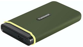 Фото 1/7 Внешний диск SSD Transcend TS500GESD380C, 500ГБ, темно-зеленый