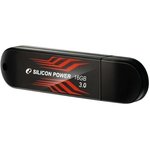 USB Flash накопитель 16Gb Silicon Power Blaze B10 Black (SP016GBUF3B10V1B)