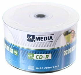 Диск CD-R Verbatim 700Mb 52x Pack Wrap Printable (50шт) (69206)