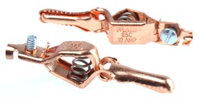 Фото 1/3 BU-85C, Crocodile Clip, Copper Contact, 10A