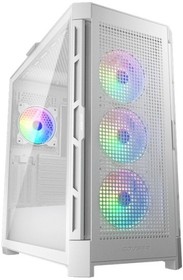Фото 1/3 Cougar Airface Pro RGB White 4x120MM ARGB FAN, ARGB FAN HUB, БЕЗ БП, БЕЛЫЙ, E-ATX