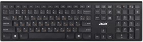 Фото 1/10 Acer OKR020 [ZL.KBDEE.004] wireless keyboard USB slim Multimedia black Клавиатура беспроводная