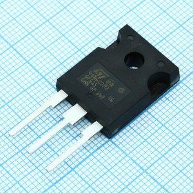 Фото 1/4 STW48N60DM2, Транзистор полевой MOSFET N-канальный 600В 40A 3-Pin(3+Tab) TO-247 туба