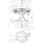 SK-7140004-02, Муфта вентилятора