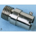 M12 Bayonet Adapter for Use with Temperature Sensor, RoHS Compliant Standard