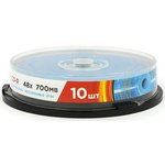 UL120051A8L, Диск CD-R Mirex 700 Mb, 48х, Cake Box (10), (10/300)