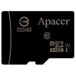AP8GMCSH10U1-B, Memory Cards Consumer microSDHC UHS-I U1 Class10 8GB w/ Adapter (Bulk Packaging)