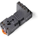 SKC14-E, Relay cover for RKE4CO, RKF4CO, 10A(300V), Black, DIN35 rail