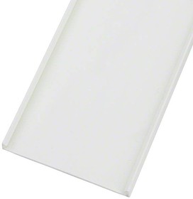 C2.5WH6, Wiring Duct Cover - White - 2.5"W 6' Length - LF PVC