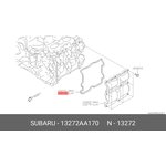 13272AA170, ПPОКЛАДКА КЛАПАННОЙ КРЫШКИ ЛЕВАЯ EJ20B 25B 11