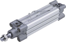 CP96SDB50-200C, Pneumatic Piston Rod Cylinder - 50mm Bore, 200mm Stroke, CP96 Series, Double Acting
