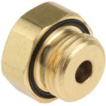 KQ2H06-G02A, KQ2 Series Straight Threaded Adaptor, G 1/4 Male to Push In 6 mm ...