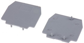 1SNA117600R0300, FEDR Series End Cover for Use with DIN Rail Terminal Blocks