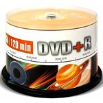 Диск DVD+R Mirex 4.7Gb 16x Cake Box (50шт) (202516)