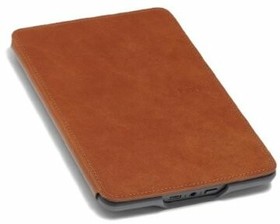 Фото 1/2 Обложка Amazon Kindle Touch Lighted Leather Cover Saddle Tan