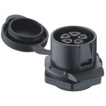 0272 04, Circular Connector, 4 Contacts, Panel Mount, Socket, Female, IP65 ...