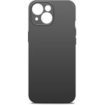Чехол (клип-кейс) BORASCO для Apple iPhone 15 Plus, черный [72421]