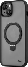 Фото 1/5 Чехол (клип-кейс) uBear для Apple iPhone 15 Plus Clip Mag Case with MagSafe черный (CS300BL67RG-I23M)