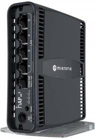 Фото 1/10 MikroTik C52iG-5HaxD2HaxD-TC Wi-Fi-маршрутизатор hAP ax2, 802.11aх, 2.4/5 ГГц, 1,78 Гбит/с, LAN 4x1 Гбит/с, WAN 1x1 Гбит