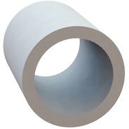 13RS050057, Round Spacer Unthreaded Nylon 0.665" (16.89mm) Natural