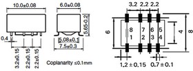 5-1462037-4, IM41GR, реле 2 Form C 2A 3V, TE Connectivity | купить в розницу и оптом