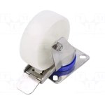 BXPP 1001 1100, Ролик транспортировочный, d: 100мм, W: 36мм, H: 128мм, 160кг