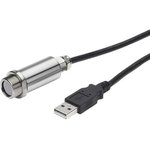 PMU201, USB Infrared Temperature Sensor, 1.5m Cable, -20°C to +1000°C