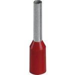 Insulated Wire end ferrule, 1.0 mm², 14 mm/8 mm long, DIN 46228/4, red, 3200030