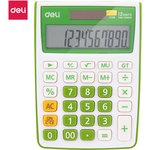 Калькулятор настольный Deli E1238/GRN зеленый 12-разр.
