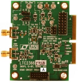 DC1190A-C, Data Conversion IC Development Tools LTC2362 Demo Board -12-bit, 500ksps SAR